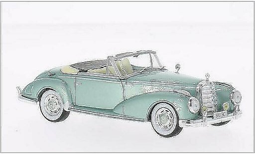 Mercedes 300 Base 1/43 WhiteBox (W186) SC Roadster mettalic gr&Atilde;&frac14;n 1956 modellautos