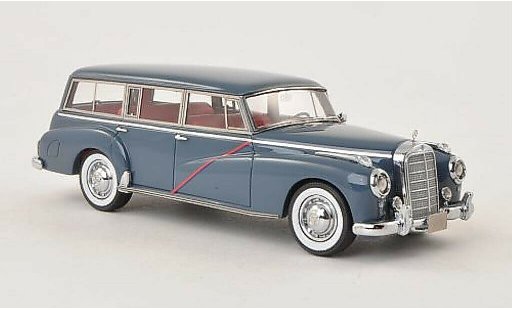 Mercedes 300 Utilitaire 1/43 Matrix Binz Kombi blau-grau 1956 modellautos