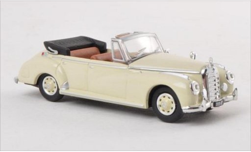 Mercedes 300 Cabriolet 1/87 Ricko (W186) Cabrio beige 1955 modellautos