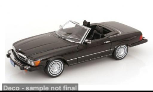 Mercedes 450 1/12 KK Scale SL (R 107) schwarz 1979 1:12 modellautos