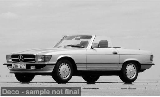 Mercedes 450 1/18 I Norev SL (R 107) silber 1985 1:18 modellautos