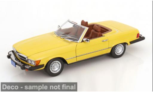 Mercedes 450 1/12 KK Scale SL (R 107) US-Version gelb 1979 1:12