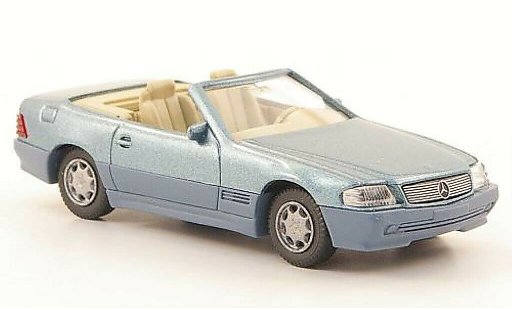 Mercedes 500 Base 1/87 Wiking (R129) grau-gr&Atilde;&frac14;n modellautos