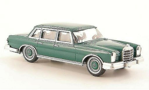 Mercedes 600 Base 1/87 Wiking (W100) gr&Atilde;&frac14;n modellautos