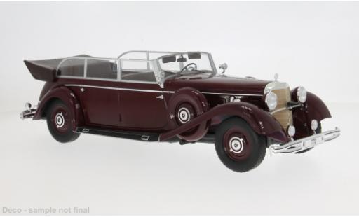 Mercedes 770 1/18 MCG (W150) Cabriolet rot/schwarz 1938 1:18 modellautos