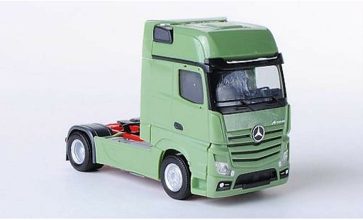 Mercedes Actros Gigaspace 1/87 Herpa 11 gr&Atilde;&frac14;n -Zugmaschine modellautos