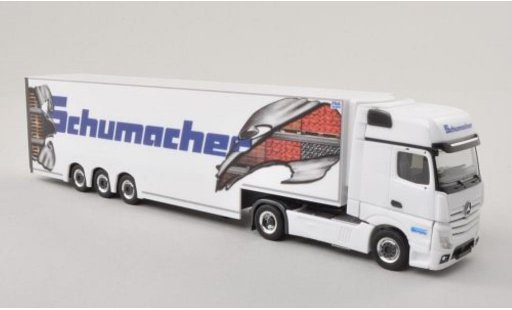 Mercedes Actros Gigaspace 1/87 Herpa 11 Schumacher -Doppelstock-SZ modellautos