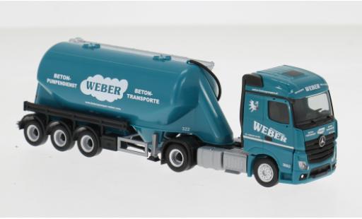 Mercedes Actros 1/87 Herpa 18 Streamspace Weber Betonpumpen (A) 1:87 modellautos