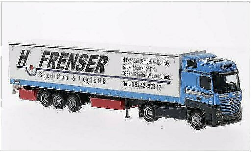 Mercedes Actros Bigspace 1/87 AWM 2 Big./Aerop. G-KSZ Frenser modellautos