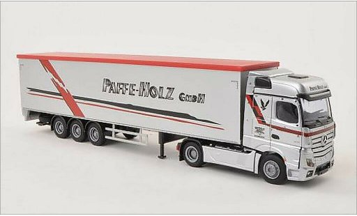 Mercedes Actros Bigspace 1/87 AWM 2 Paffe-Holz GmbH Schubboden-SZ modellautos