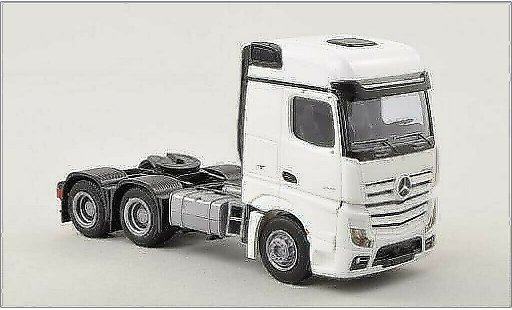 Mercedes Actros Bigspace 1/87 AWM 2 weiss Solo-Zugmaschine 3-achsig weiss modellautos