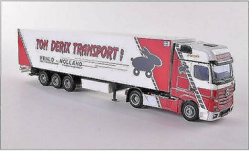 Mercedes Actros Gigaspace 1/87 AWM 2 Giga./Aerop. Kuhl-KSZ Ton Derix modellautos