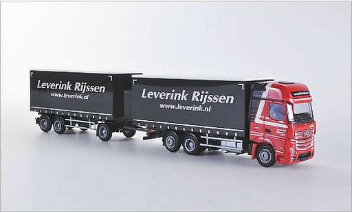 Mercedes Actros Gigaspace 1/87 AWM 2 Giga. Leverink Rijssen (NL) G-KHZ modellautos