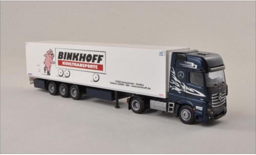 Mercedes Actros Gigaspace 1/87 AWM 2 Gigaliner Binkhoff Kuhlkoffer-SZ modellautos