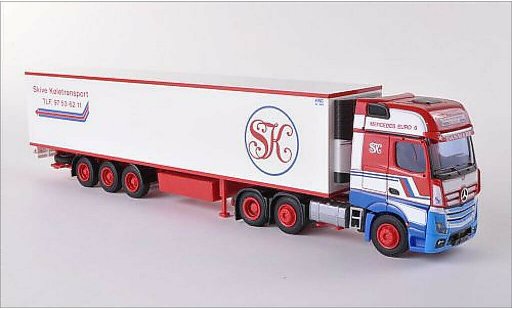 Mercedes Actros Gigaspace 1/87 AWM 2 Gigaliner Skive (DK) Kuhl-KSZ modellautos