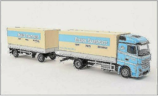 Mercedes Actros Streamspace 1/87 AWM 2 Brauch Transporte Pr-HZ modellautos
