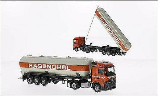 Mercedes Actros Streamspace 1/87 AWM 2 Hasenohrl modellautos