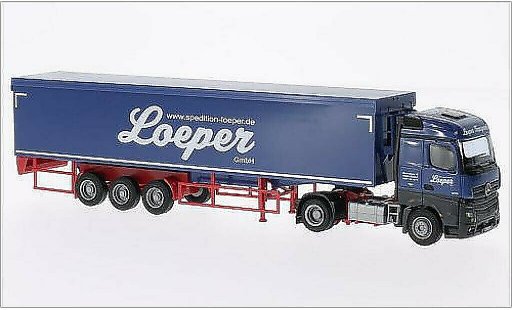 Mercedes Actros Streamspace 1/87 AWM 2 Loeper Kipp-SZ modellautos