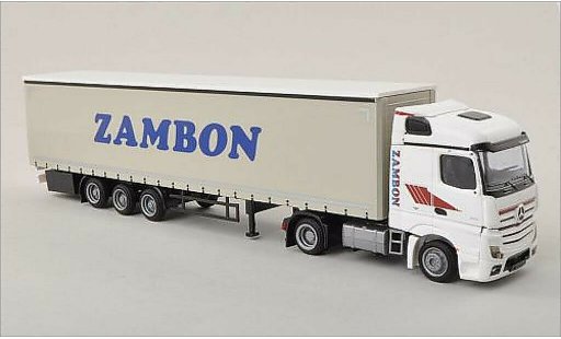Mercedes Actros Streamspace 1/87 AWM 2 Zambon Gardinenplanen-SZ modellautos