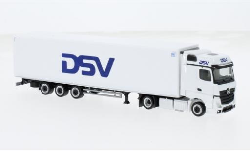 Mercedes Actros 1/87 Herpa Bigspace DSV (DK) 1:87 modellautos