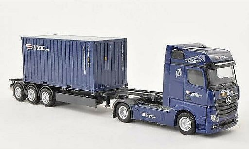 Mercedes Actros Bigspace 1/87 Herpa NYK / Addicks & Kreye Container-SZ modellautos