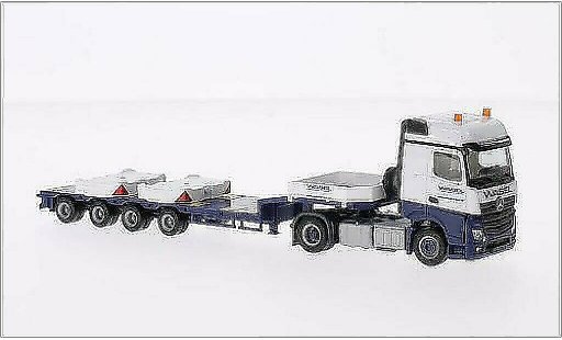Mercedes Actros Bigspace 1/87 Herpa Wasel Krane modellautos