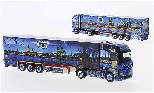 Mercedes Actros Gigaspace 1/87 Herpa Giga. Koln Truck Spedition Schumacher modellautos