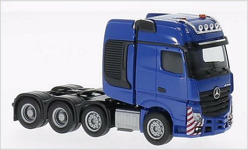 Mercedes Actros Gigaspace 1/87 Herpa SLT Schwerlastzugmaschine blau modellautos