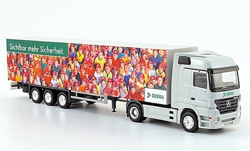 Mercedes Actros Base 1/87 Herpa LH 02 Koffer-Sattelzug DEKRA modellautos