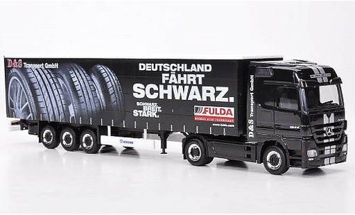 Mercedes Actros Base 1/87 Herpa LH 08 Gardinenplanen-SZ Fulda modellautos