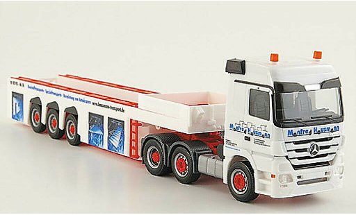 Mercedes Actros Base 1/87 Herpa LH 08 Hausmann Betonfertigteiletransporter modellautos