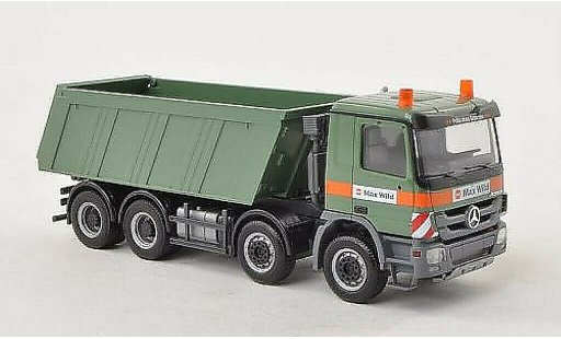 Mercedes Actros Base 1/87 Herpa M 08 Max Wild Kipper-LKW 4-achs modellautos