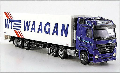 Mercedes Actros Base 1/87 AWM MP 2 LH Aerop. Kuhl-KSZ WT Waagan modellautos