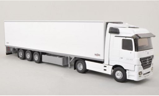 Mercedes Actros Base 1/43 Eligor MP2 Kuhlkoffer-SZ. weiss modellautos
