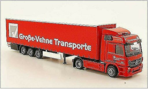 Mercedes Actros Base 1/87 AWM MP3 L Aerop. Grosse Vehne KSZ modellautos