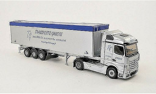 Mercedes Actros Streamspace 1/43 Eligor MP4 Transports Gaudin Getreidekipper-SZ modellautos