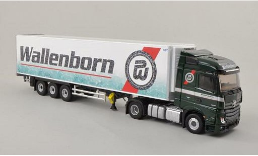 Mercedes Actros Streamspace 1/43 Eligor MP4 Wallenborn Kuhlkoffer-SZ modellautos