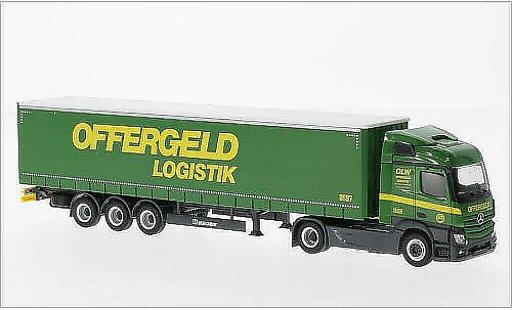 Mercedes Actros Streamspace 1/87 Herpa Offergeld Gardinenplanen-SZ modellautos