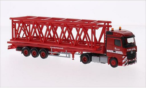 Mercedes Actros Streamspace 1/87 Herpa Riga Mainz 2011 modellautos