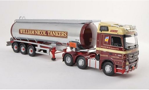 Mercedes Actros Base 1/50 Corgi Tanksattelzug William Nicol Tankers modellautos