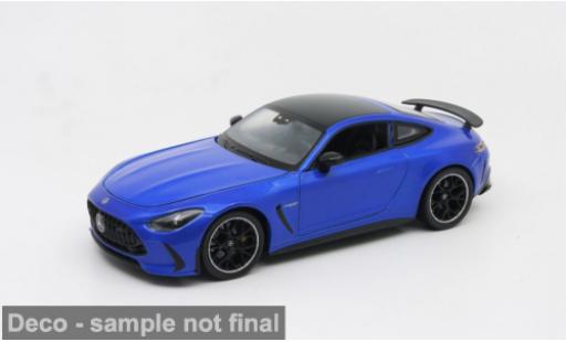Mercedes AMG GT 1/24 Welly blau/schwarz 1:24 modellautos