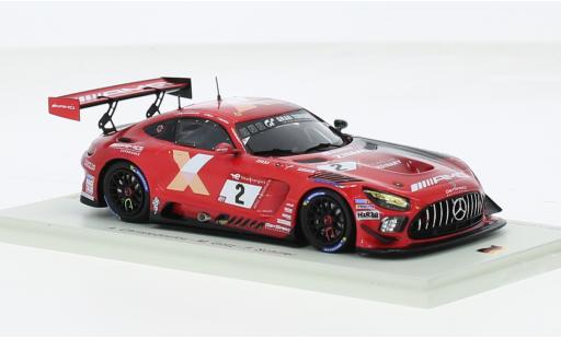 Mercedes AMG GT 1/43 Spark 3 24h N&uuml;rburgring 2023 AMG Team GetSpeed #2 A.Christodoulou/M.G&ouml;tz 1:43 modellautos