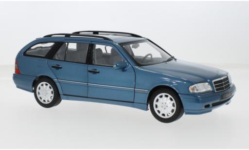 Mercedes Classe C 1/18 Norev (W202 blau 1:18 modellautos