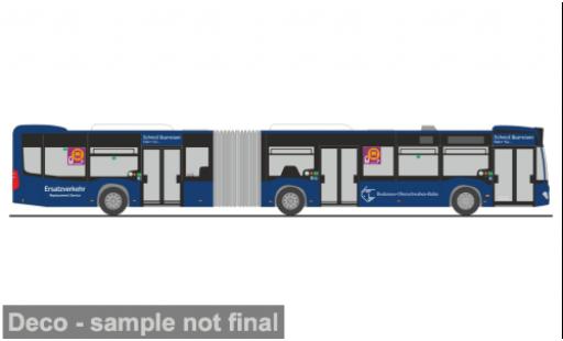 Modellautos Mercedes Citaro G 2012 Bodensee - Oberschwaben - Bahn - SEV 1/87 Rietze