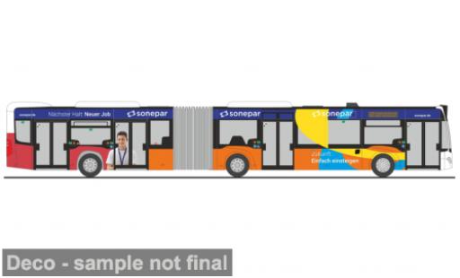 Modellautos Mercedes Citaro G 2015 Stadtbus Ingolstadt - Sonepar 1/87 Rietze