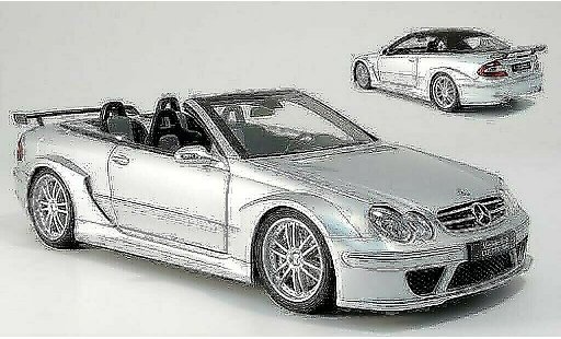 Mercedes C DTM 1/18 Kyosho K AMG Cabrio grau modellautos
