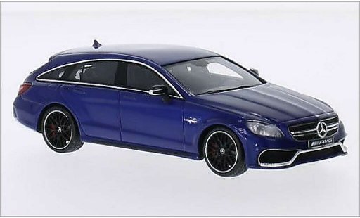 Mercedes Classe S Shooting Brake 1/43 Spark Classe CLS 63 AMG mettalic blau 2014 modellautos