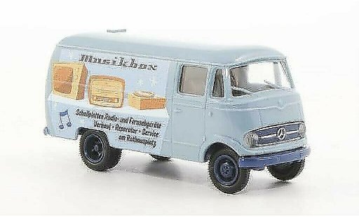 Mercedes L319 Kastenwagen 1/87 Brekina Kasten Musikbox modellautos