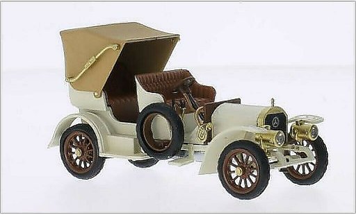 Mercedes Simplex Base 1/43 Rio weiss RHD 1902 modellautos