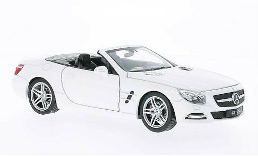 Mercedes Classe SL 500 1/24 Welly (R231) weiss 2012 modellautos